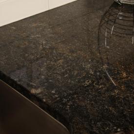 Spokane Valley Kitchen Black Granite Detail 6